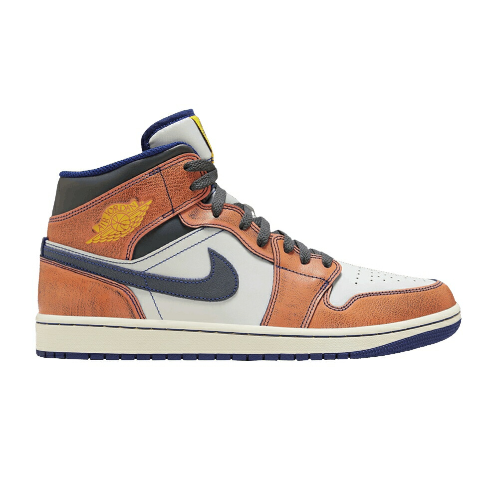 ナイキ ミッド 白色 ホワイト 灰色 グレー クリムゾン エアジョーダン FLIGHT VINTAGE スニーカー メンズ AIR JORDAN AIR JORDAN 1 MID SE / SUMMIT WHITE IRON GREY CRIMSON