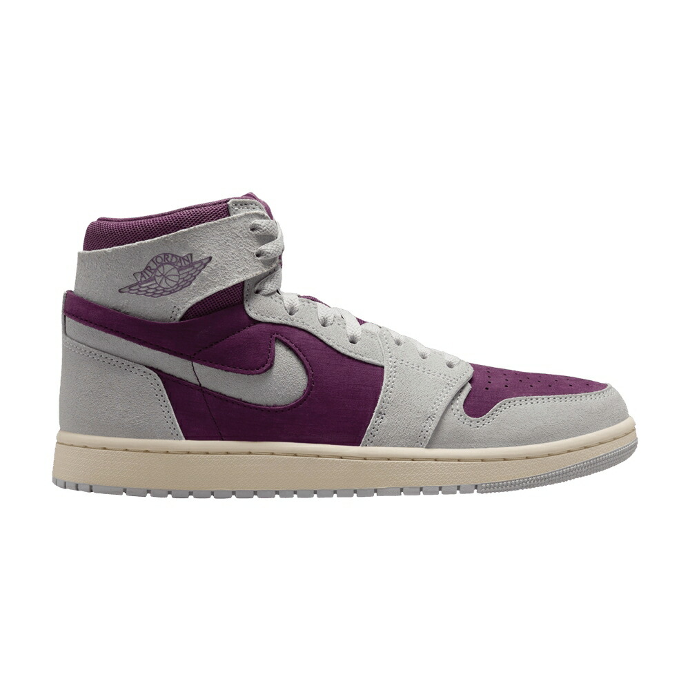 ナイキ ハイ ズーム 灰色 グレー エアジョーダン 'BORDEAUX' スニーカー レディース AIR JORDAN WMNS AIR JORDAN 1 HIGH ZOOM COMFORT 2 / BORDEAUX NEUTRAL GREY LIGHT