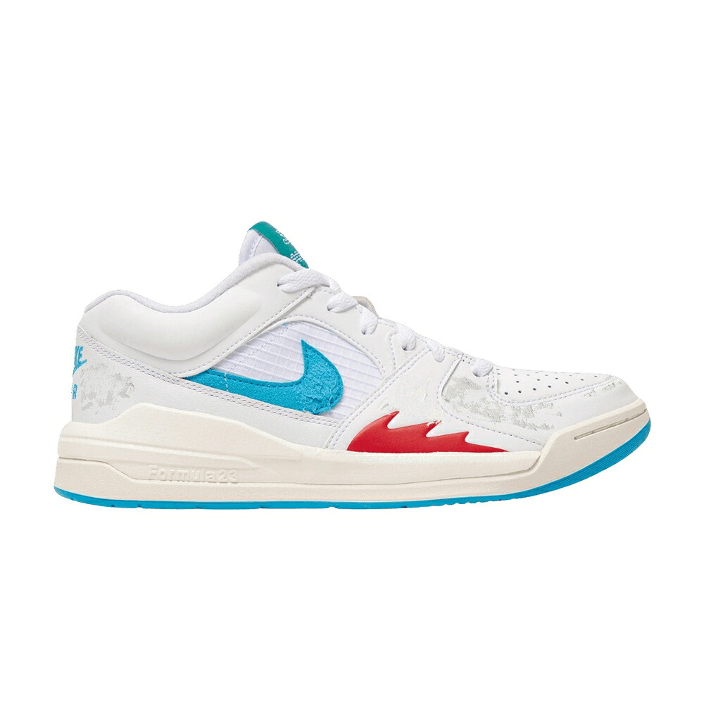 ナイキ スタジアム グランド プリックス 白色 ホワイト 赤 レッド エアジョーダン 'MIAMI AQUA' スニーカー レディース AIR JORDAN SOLEFLY X FORMULA 1 AIR JORDAN WMNS STADIUM 90 GRAND PRIX PACK - WHITE / WHITE SAIL