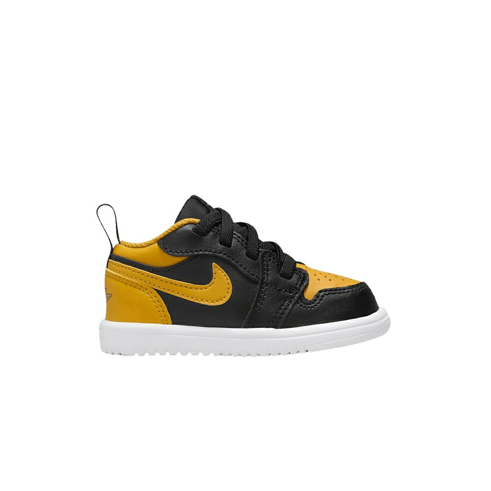 ナイキ 黄色 イエロー 黒色 ブラック 白色 ホワイト エアジョーダン 'BLACK OCHRE' ベビー AIR JORDAN AIR JORDAN 1 LOW ALT TD YELLOW / BLACK WHITE YELLOW OCHRE