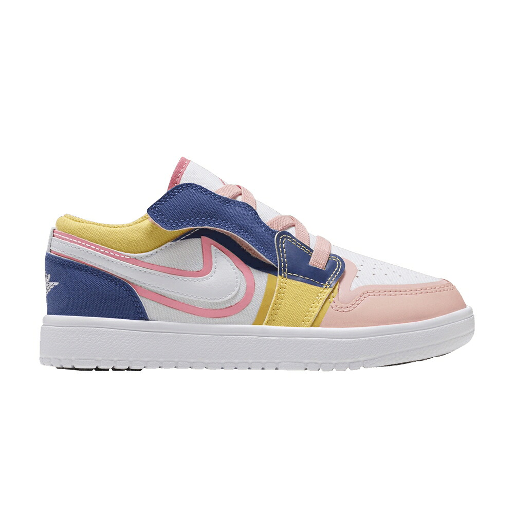 ナイキ 白いこと 白いこと 青み 青色 ゴールド エアジョーダン \u0027MULTICOLOR CANVAS\u0027 お坊っちゃん キッズ AIR JORDAN AIR JORDAN 1 LOW ALT SE なおなお書き \u0027MULTI-COLOR / WHITE FRENCH BLUE TOPAZ GOLD もの言う花 マタニティ スニーカ