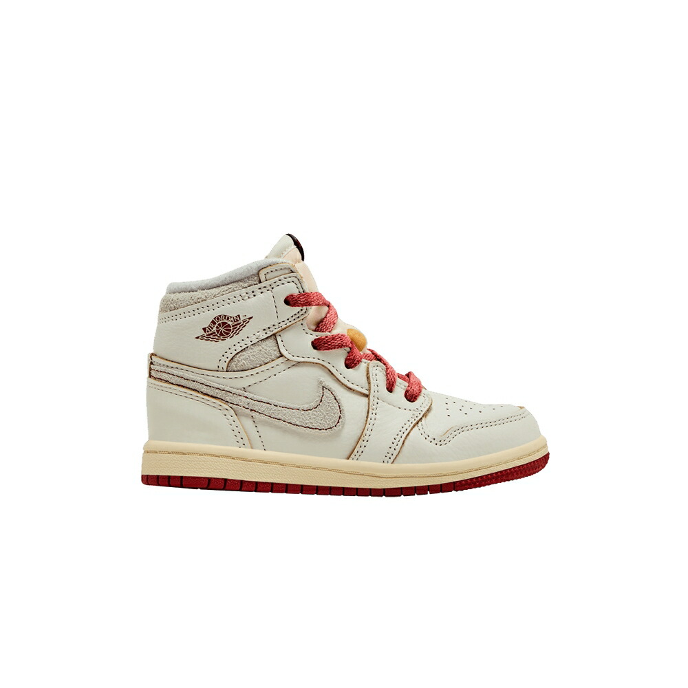 ナイキ ご機嫌 エアジョーダン \u0027RARE CINNABAR\u0027 もの言う花 AIR JORDAN AIR JORDAN 1 RETRO HIGH OG TD - SAIL / SAIL CINNABAR LIGHT BONE