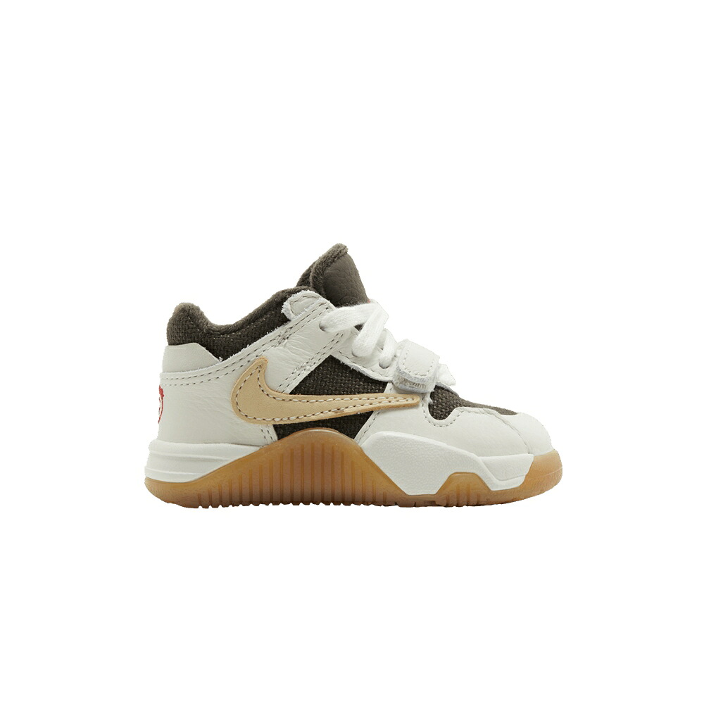 ナイキ 飛び降りるマン エアジョーダン トラヴィススコット \u0027SAIL\u0027 もの言う花 AIR JORDAN TRAVIS SCOTT X AIR JORDAN JUMPMAN JACK TR TD / SAIL MUSLIN DARK MOCHA