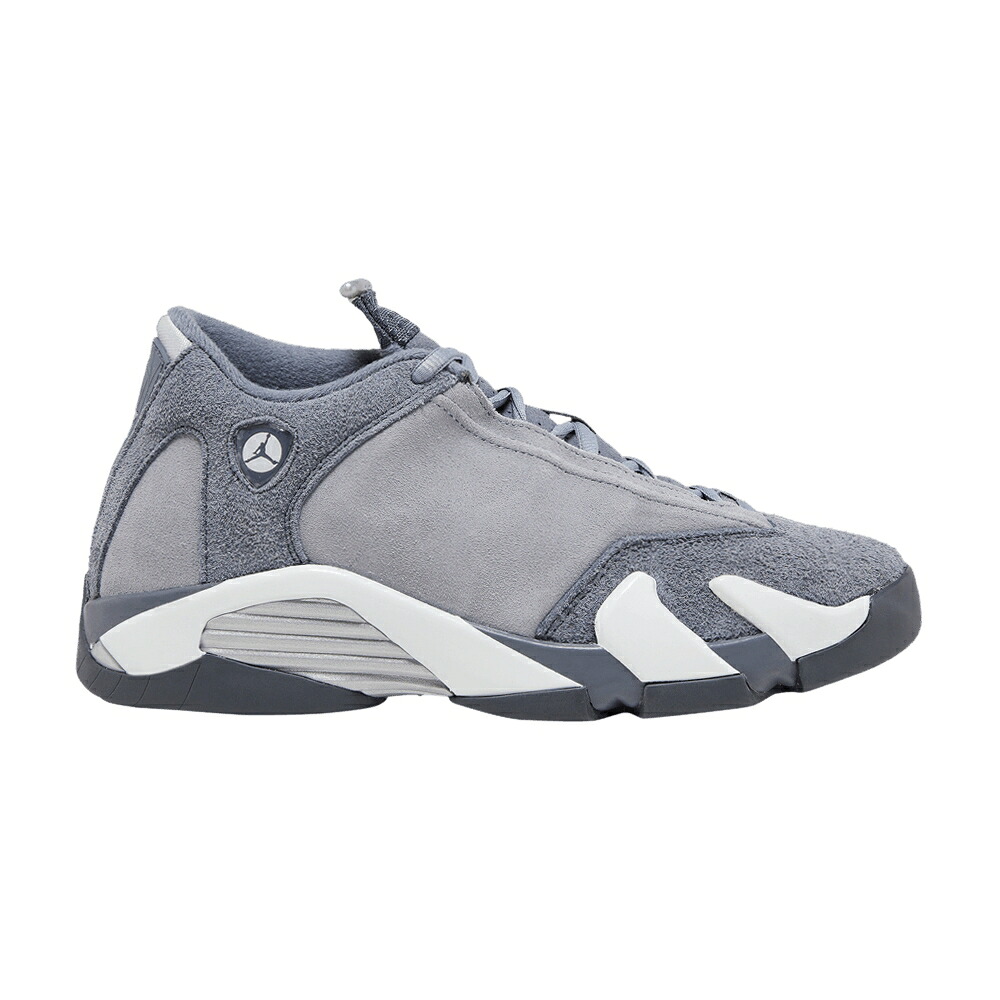 ナイキ 灰色 グレー 白色 ホワイト ステルス エアジョーダン 'FLINT GREY' ジュニア キッズ AIR JORDAN AIR JORDAN 14 RETRO GS / FLINT GREY WHITE STEALTH ベビー マタニティ スニーカー|スニケス