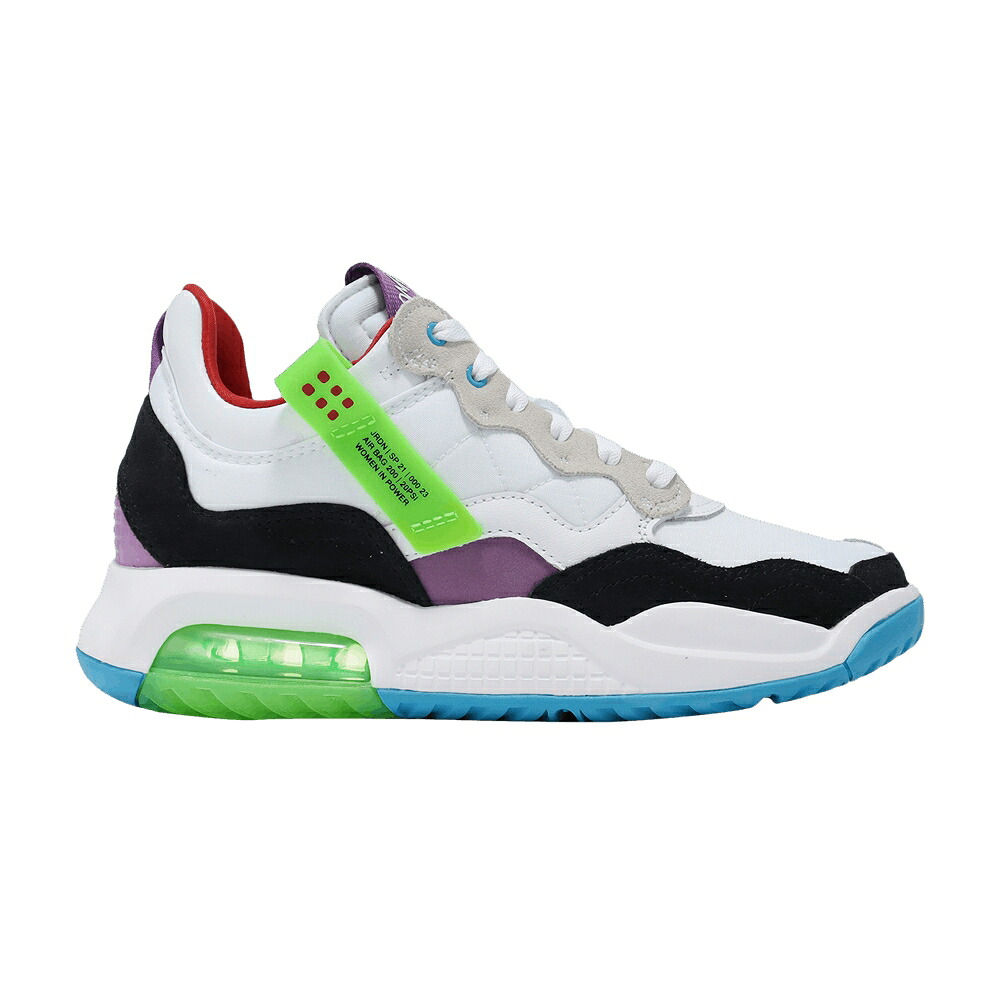 ナイキ 白色 ホワイト 黒色 ブラック 紫 パープル エアジョーダン 'GREATEST GIFT' ジュニア キッズ AIR JORDAN AIR JORDAN MA2 GS / WHITE BLACK PURPLE NEBULA ベビー マタニティ スニーカー