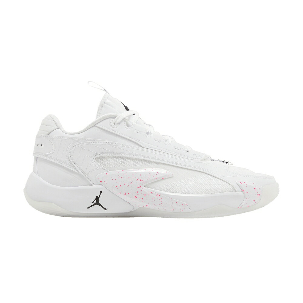ナイキ 白色 ホワイト 黒色 ブラック ピンク エアジョーダン WHITE PINK スニーカー メンズ AIR JORDAN AIR JORDAN LUKA 2 HYPER / WHITE BLACK HYPER PINK