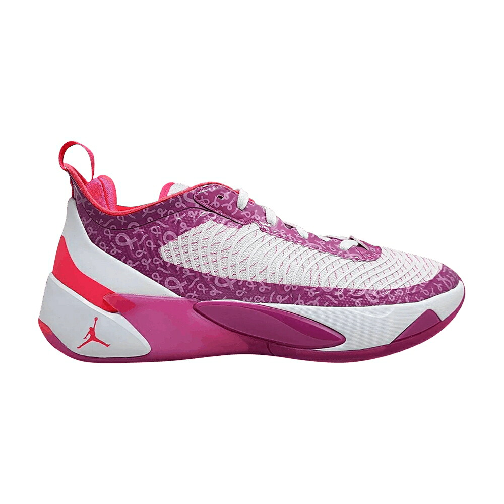 ナイキ 白色 ホワイト ピンク エアジョーダン 'GEORGETOWN AWARENESS' スニーカー メンズ AIR JORDAN AIR JORDAN LUKA 1 - BREAST CANCER PE / WHITE PINKFIRE II RACER PINK