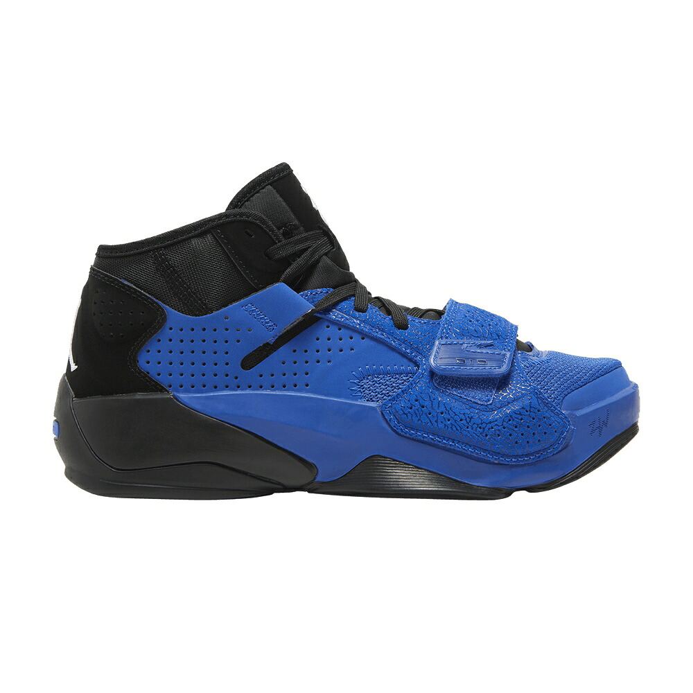 ナイキ 白色 ホワイト 黒色 ブラック エアジョーダン 'ONE DONE' ジュニア キッズ AIR JORDAN AIR JORDAN ZION 2 GS NEVER / HYPER ROYAL WHITE BLACK ベビー マタニティ スニーカー