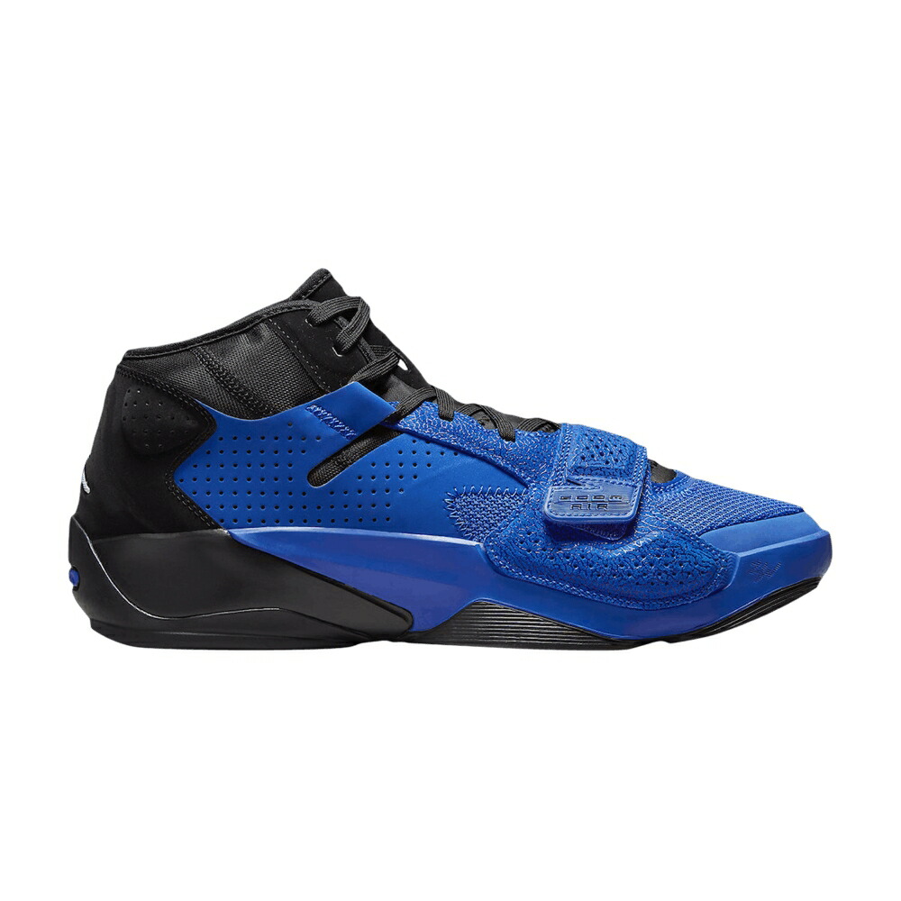 ナイキ 白色 ホワイト 黒色 ブラック エアジョーダン 'ONE DONE' スニーカー メンズ AIR JORDAN AIR JORDAN ZION 2 PF NEVER / HYPER ROYAL WHITE BLACK