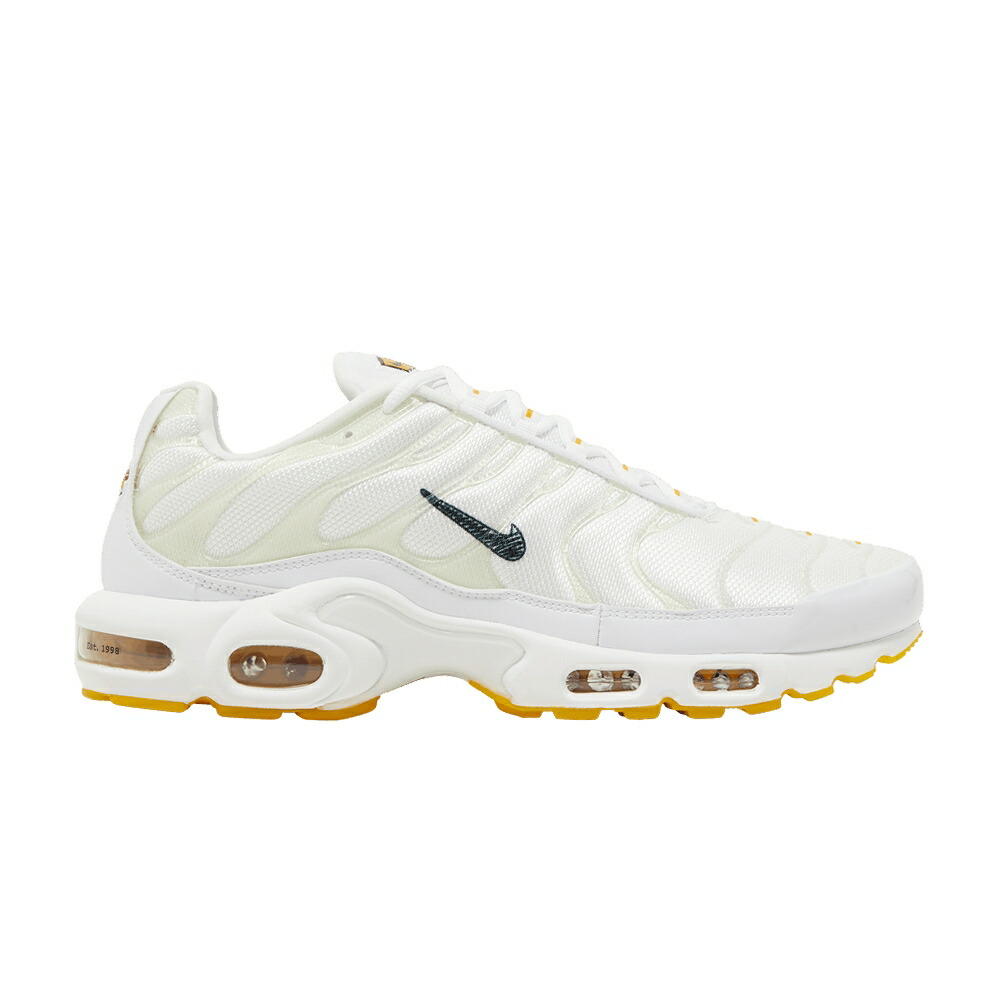 ナイキ マックス 白色 ホワイト 黒色 ブラック エアマックスプラス 'FRANK RUDY' スニーカー メンズ NIKE AIR MAX PLUS SE / SUMMIT WHITE BLACK WHITE WHITE