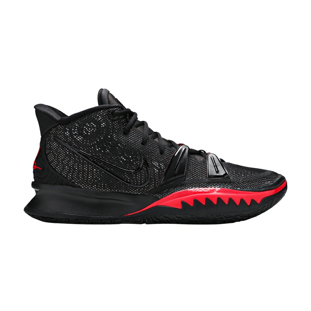 ナイキ カイリー 黒色 ブラック 赤 レッド 白色 ホワイト 'BRED' スニーカー メンズ NIKE KYRIE 7 / BLACK UNIVERSITY RED WHITE BLACK