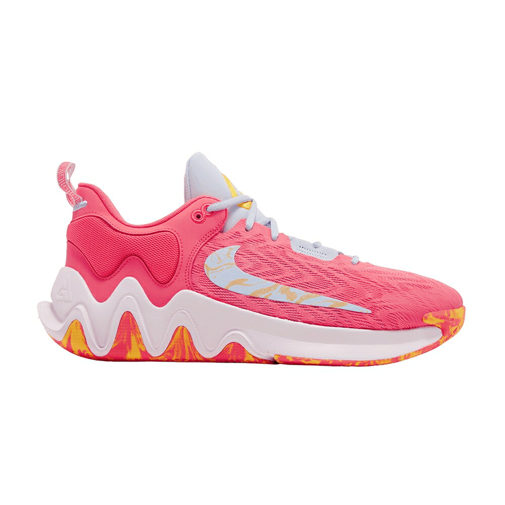 ナイキ 紫 パープル サクラ色 \u0027HOT MISMATCHED\u0027 スニーカー メンズ NIKE GIANNIS IMMORTALITY 2 EP PUNCH / HOT PUNCH OXYGEN PURPLE PINK