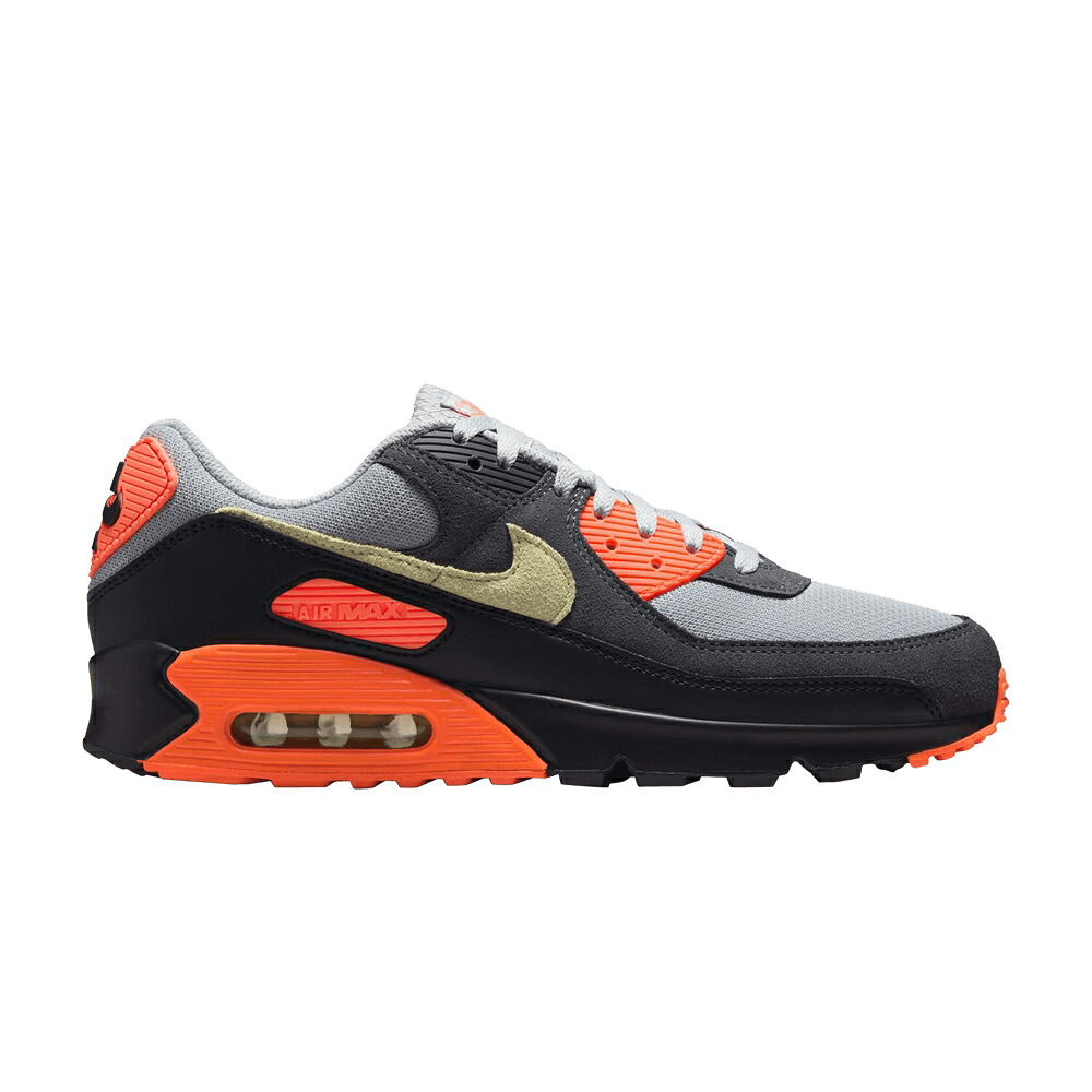 ナイキ マックス 薄墨色 薄墨色 エア湖マックス \u0027SMOKE CRIMSON\u0027 スニーカー メンズ NIKE AIR MAX 90 GREY HYPER / LIGHT SMOKE GREY LIMELIGHT HYPER