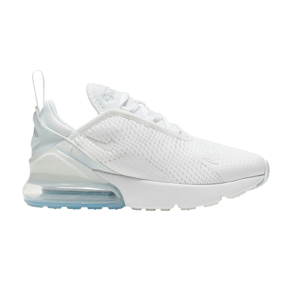 ナイキ マックス 白いこと 白いこと しろがね色 しろがね色 エア湖マックス \u0027WHITE SILVER\u0027 お坊っちゃん キッズ NIKE AIR MAX 270 なおなお書き / WHITE WHITE METALLIC SILVER もの言う花 マタニティ スニーカー