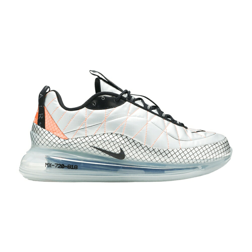 ナイキ しろがね色 しろがね色 黒いこと 黒いこと \u0027METALLIC SILVER\u0027 スニーカー メンズ NIKE AIR MX 720-818 / METALLIC SILVER BLACK TOTAL