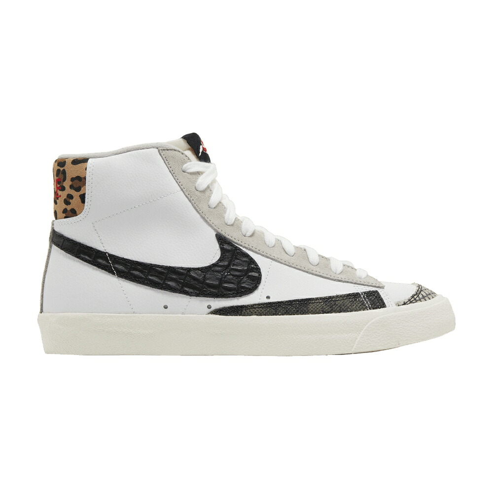 ナイキ ブレイザー ミッド 白色 ホワイト 黒色 ブラック 'TUNNEL WALK' スニーカー メンズ NIKE BLAZER MID / WHITE BLACK SAIL LIGHT IRON ORE