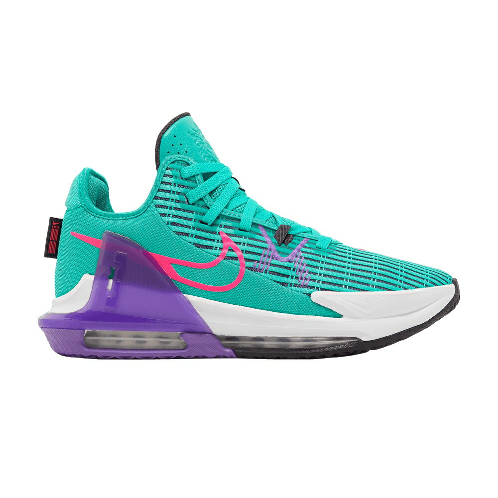 ナイキ レブロン ピンク ワイルド ウィットネス EMERALD BERRY スニーカー メンズ NIKE LEBRON WITNESS 6 / CLEAR EMERALD HYPER PINK WILD