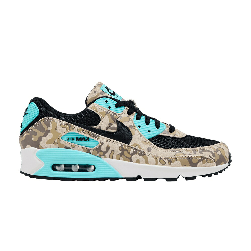 ナイキ マックス 割り増し金 黒いこと 黒いこと 緑 緑であること エア湖マックス \u0027CAMO GREEN\u0027 スニーカー メンズ NIKE AIR MAX 90 PREMIUM PACK - AURORA / SANDDRIFT BLACK AURORA GREEN