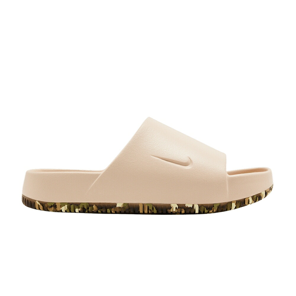 ナイキ サンダル 家鴨柄 カーキ \u0027SANDDRIFT SOLE\u0027 スニーカー メンズ NIKE CALM SLIDE CAMO / SANDDRIFT LIGHT KHAKI FAUNA