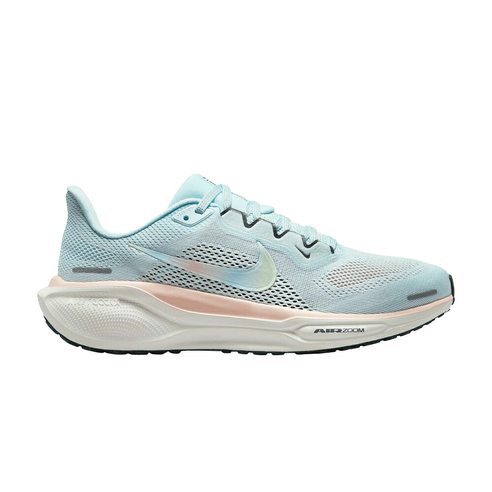 ナイキ 望遠レンズ ペガサス 割り増し金 青み 青色 望遠レンズペガサス \u0027GLACIER CORAL\u0027 スニーカー レディース NIKE WMNS AIR ZOOM PEGASUS 41 PREMIUM BLUE WASHED / GLACIER BLUE WASHED CORAL