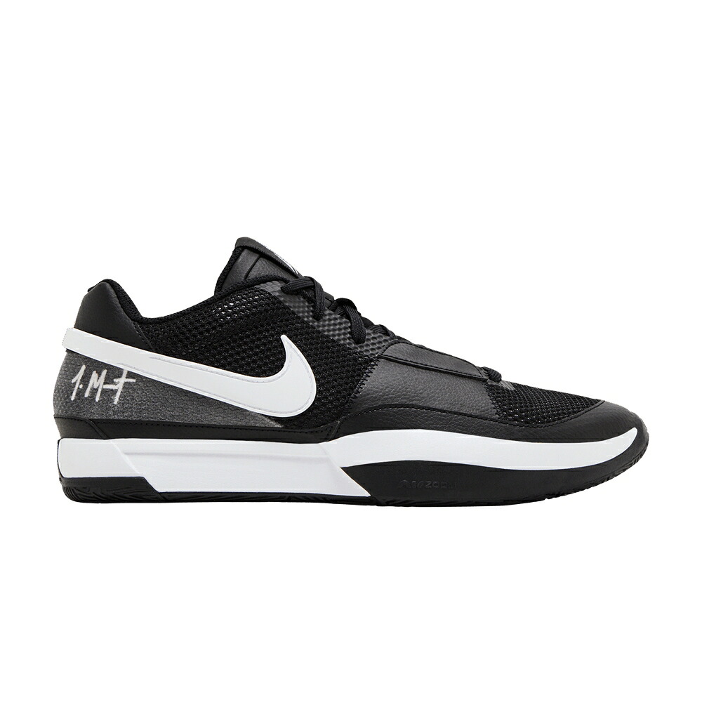 ナイキ 黒色 ブラック 白色 ホワイト 'BLACK WHITE' スニーカー メンズ NIKE JA 1 TB / BLACK BLACK WHITE｜スニケス 64,955円
