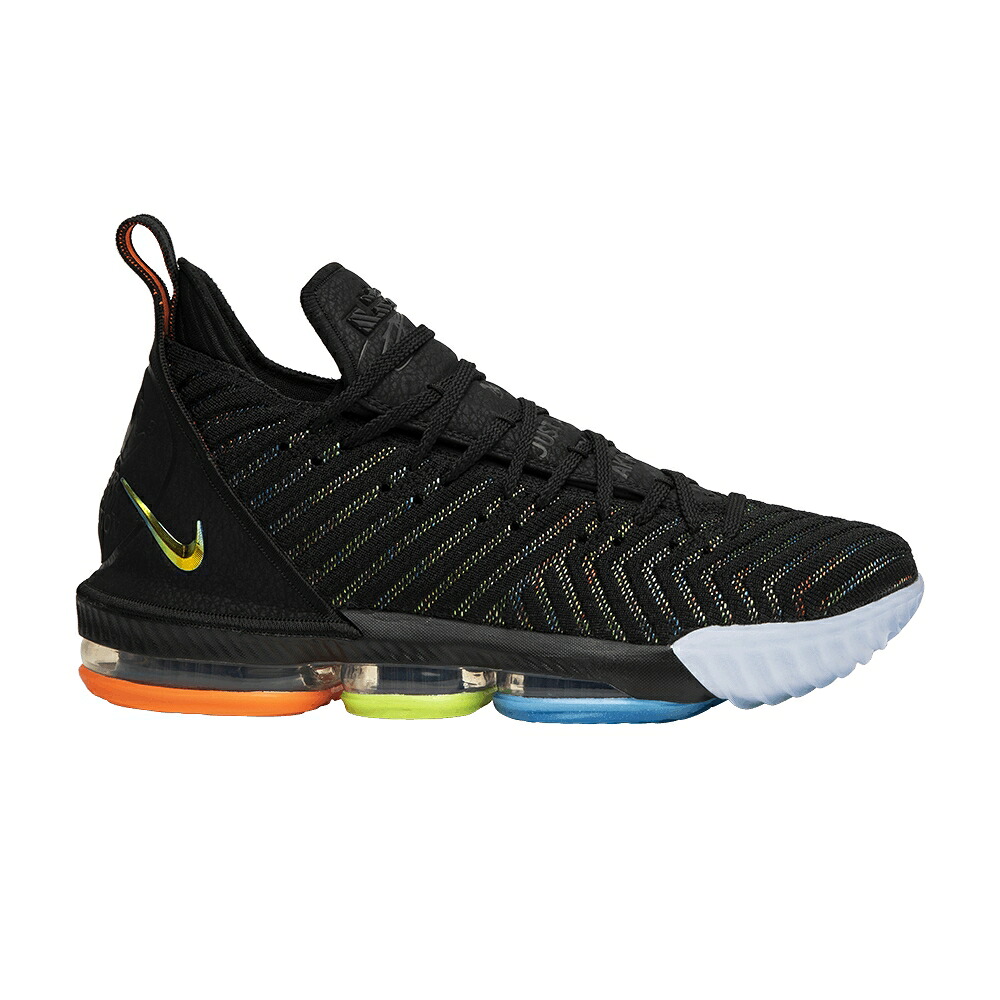 ナイキ レブロン 黒いこと 黒いこと \u0027I PROMISE\u0027 スニーカー メンズ NIKE LEBRON 16 / BLACK MULTICOLOR