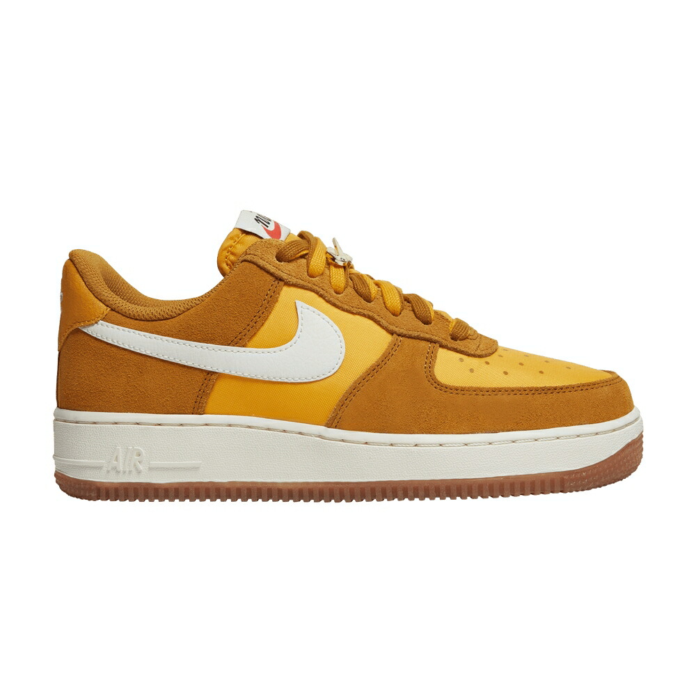 ナイキ ゴールド 赤銅色 赤銅色 空軍 \u002707 \u0027FIRST GUM\u0027 スニーカー レディース NIKE WMNS AIR FORCE 1 SE USE - UNIVERSITY GOLD / UNIVERSITY GOLD LIGHT GUM BROWN