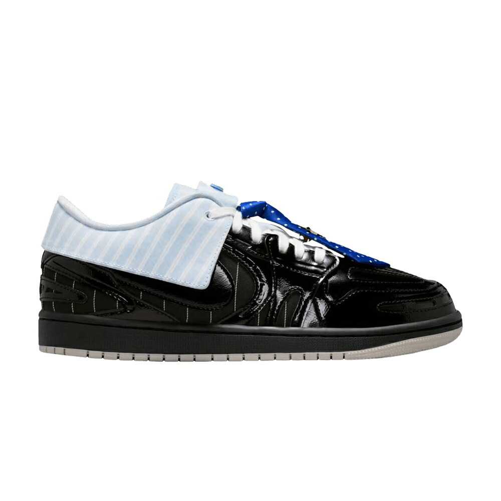 ナイキ 黒いこと 黒いこと 青味 青み エアジョーダン \u0027SUIT\u0027 スニーカー レディース AIR JORDAN WMNS AIR JORDAN 1 LOW V3 MM / BLACK SAIL HYDROGEN BLUE BLACK