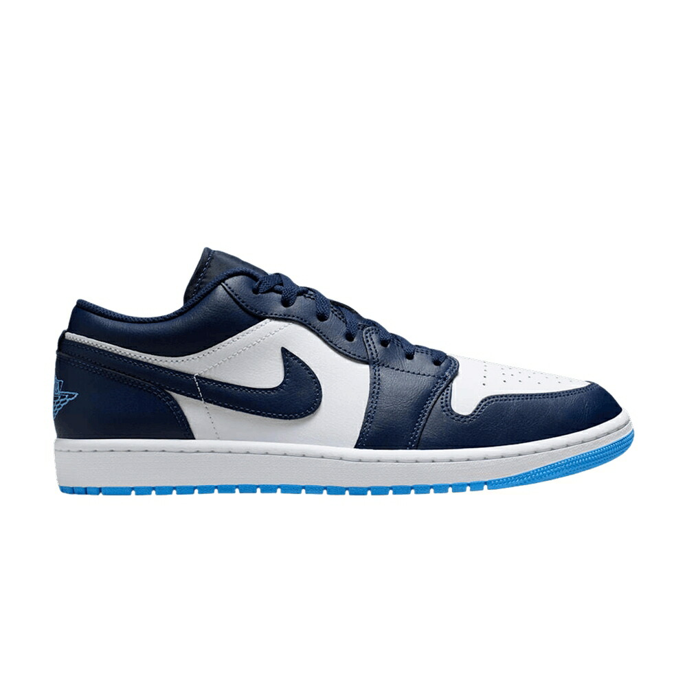 ナイキ 紺色 米国海軍 白いこと 白いこと エアジョーダン \u0027MIDNIGHT BLUE\u0027 スニーカー メンズ AIR JORDAN AIR JORDAN 1 LOW NAVY UNIVERSITY / MIDNIGHT NAVY WHITE UNIVERSITY