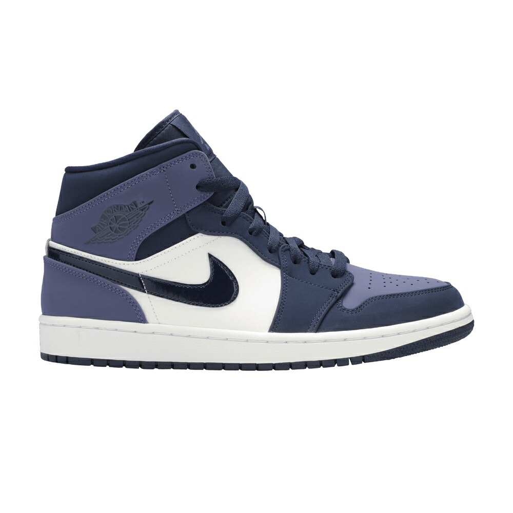 ナイキ ミッド 紫 パープル 白いこと 白いこと エアジョーダン \u0027SANDED PURPLE\u0027 スニーカー メンズ AIR JORDAN AIR JORDAN 1 MID / OBSIDIAN SANDED PURPLE WHITE