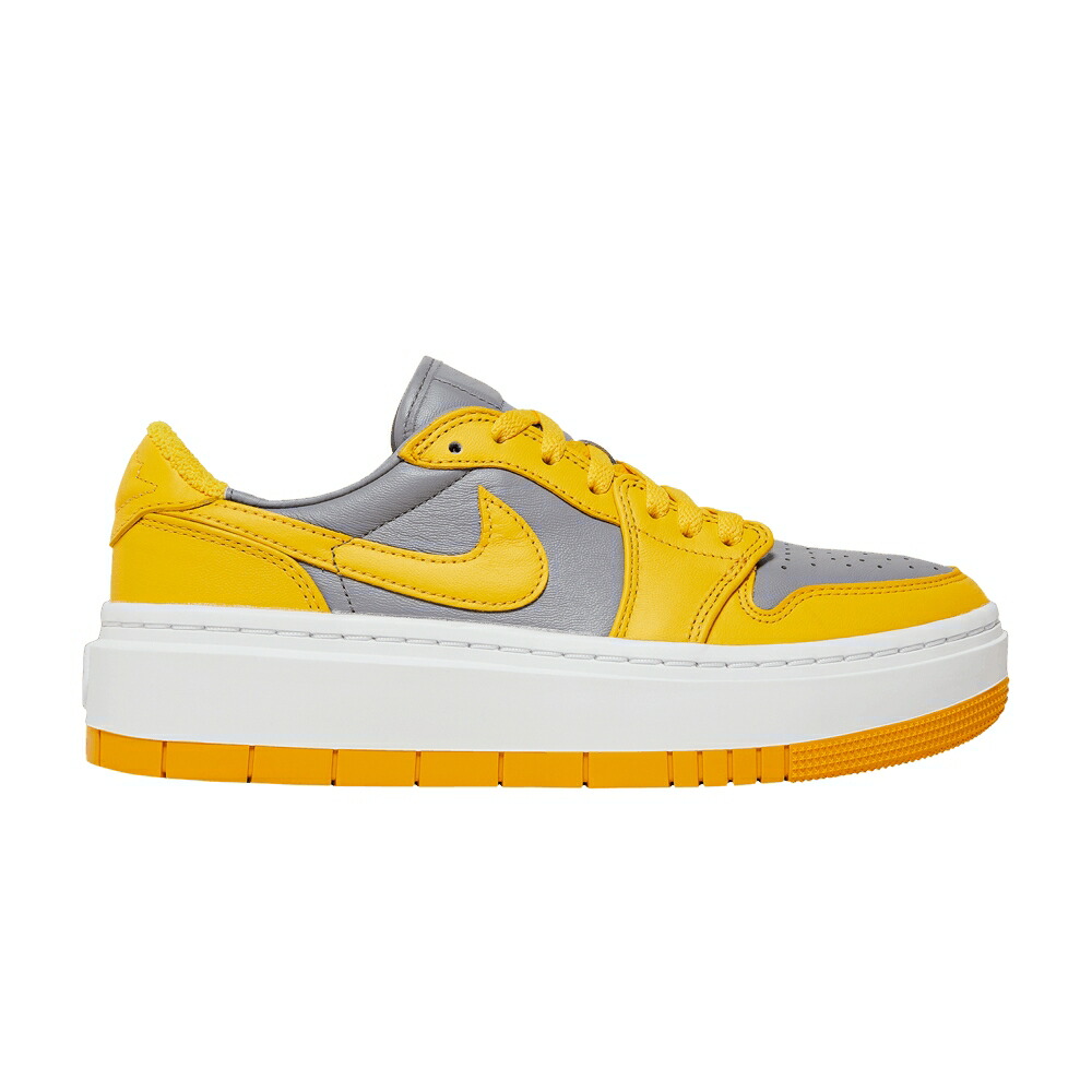 ナイキ 薄墨色 薄墨色 シメント エアジョーダン \u0027CEMENT MAIZE\u0027 スニーカー レディース AIR JORDAN WMNS AIR JORDAN 1 ELEVATE LOW GREY VARSITY / CEMENT GREY VARSITY MAIZE