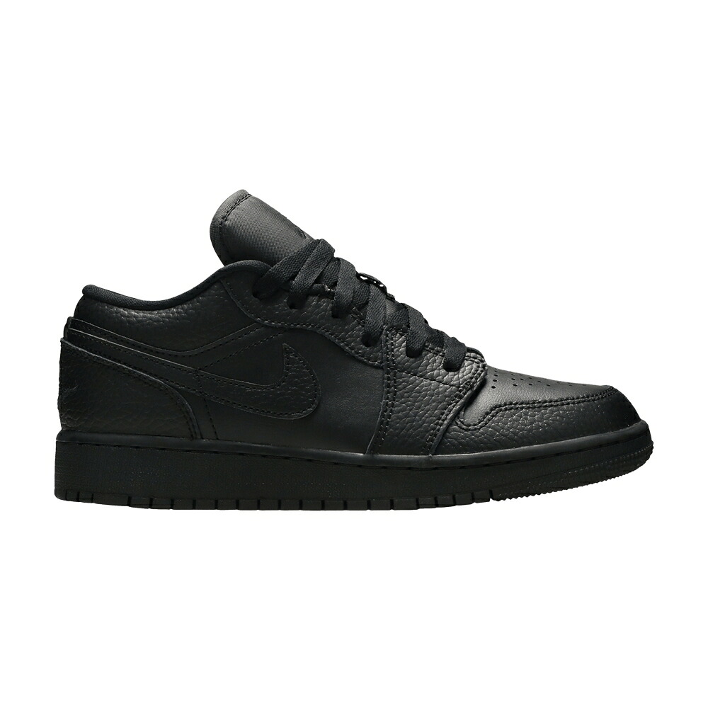 ナイキ 黒いこと 黒いこと エアジョーダン \u0027TRIPLE BLACK\u0027 お坊っちゃん キッズ AIR JORDAN AIR JORDAN 1 LOW GS 2020 / BLACK BLACK BLACK もの言う花 マタニティ スニーカー