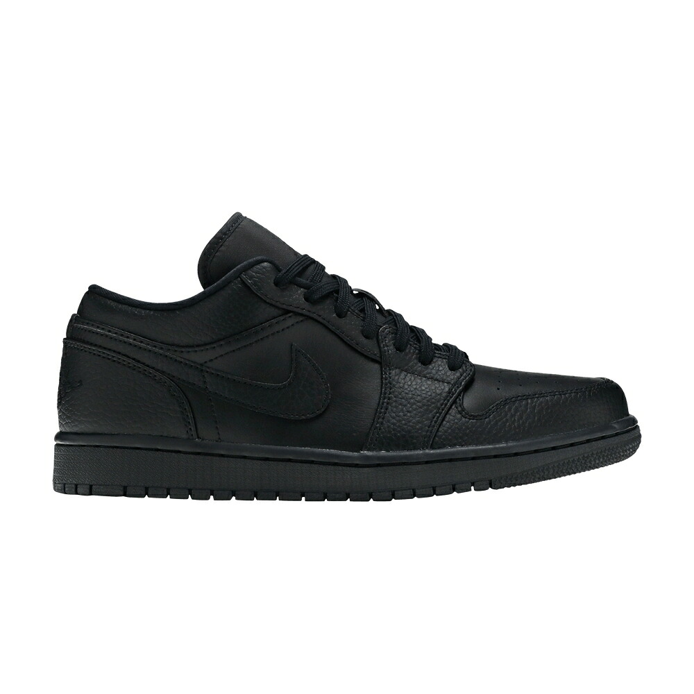 ナイキ 黒いこと 黒いこと エアジョーダン \u0027TRIPLE BLACK\u0027 スニーカー メンズ AIR JORDAN AIR JORDAN 1 LOW / BLACK BLACK BLACK