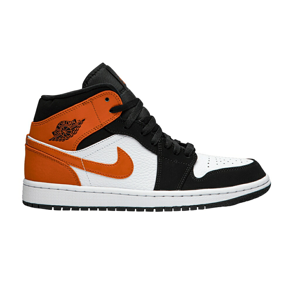 ナイキ ミッド 黒いこと 黒いこと 白いこと 白いこと エアジョーダン \u0027SHATTERED BACKBOARD\u0027 スニーカー メンズ AIR JORDAN AIR JORDAN 1 MID / BLACK STARFISH WHITE