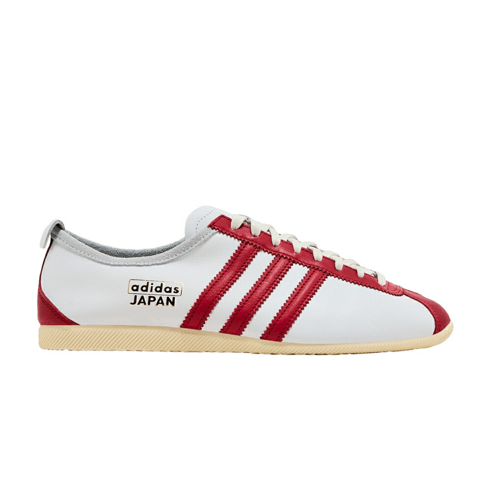 アディダス パワー 白色 ホワイト 赤 レッド クリーム 'WHITE RED' スニーカー メンズ ADIDAS JAPAN POWER / CLOUD WHITE POWER RED CREAM