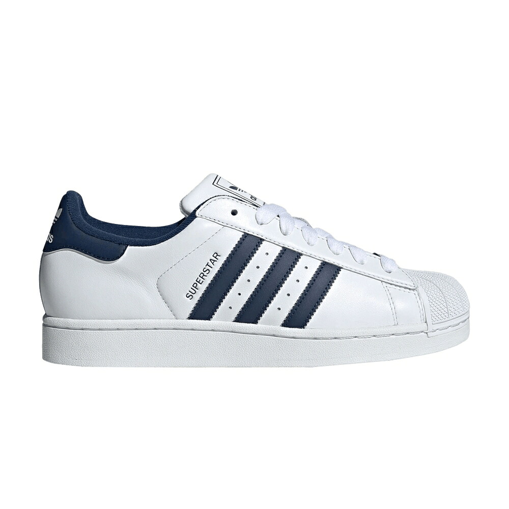 アディダス スーパースター ナイト 白色 ホワイト 藍色 インディゴ 'WHITE INDIGO' スニーカー メンズ ADIDAS SUPERSTAR 2 NIGHT / CLOUD WHITE NIGHT INDIGO CLOUD｜スニケス 73,370円
