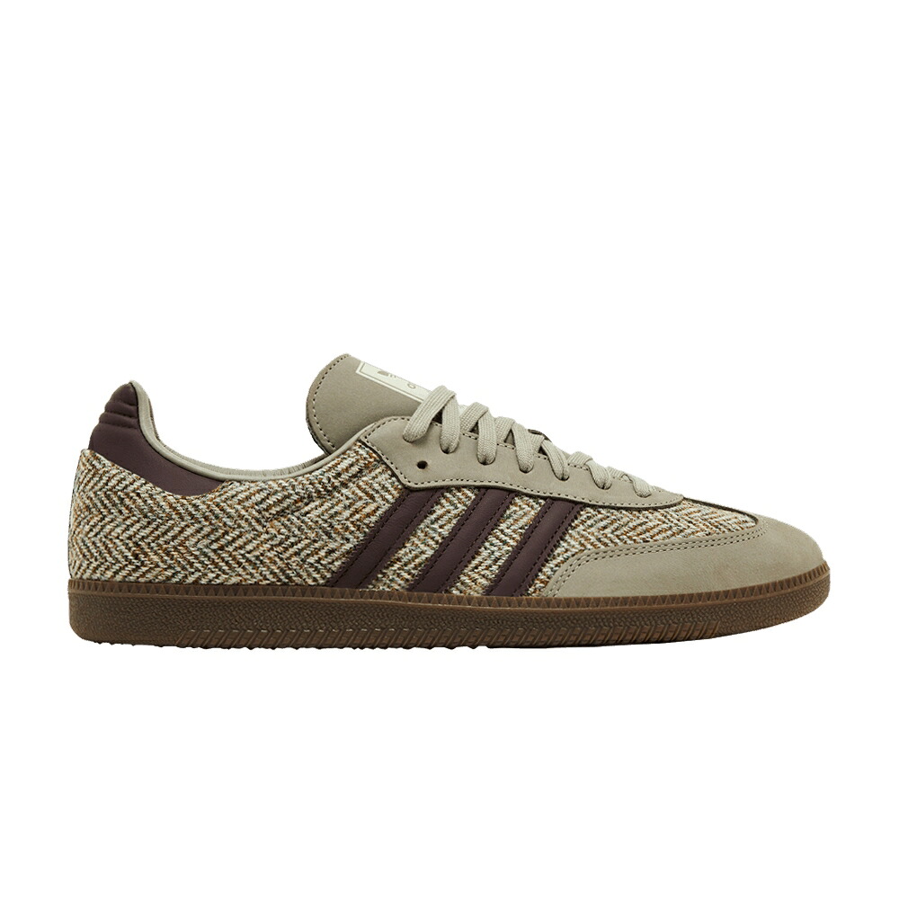 アディダス サンバ ベージュ 影ぼうし 影ぼうし 赤銅色 赤銅色 \u0027TWEED BEIGE\u0027 スニーカー メンズ ADIDAS SAMBA OG PACK - WONDER / WONDER BEIGE SHADOW BROWN WONDER