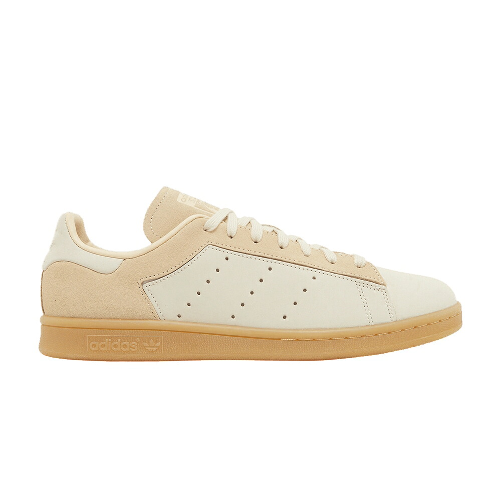 アディダス 白色 ホワイト 砂色 サンド スタンスミス 'WONDER GUM' スニーカー メンズ ADIDAS STAN SMITH WHITE / WONDER WHITE SAND STRATA GUM