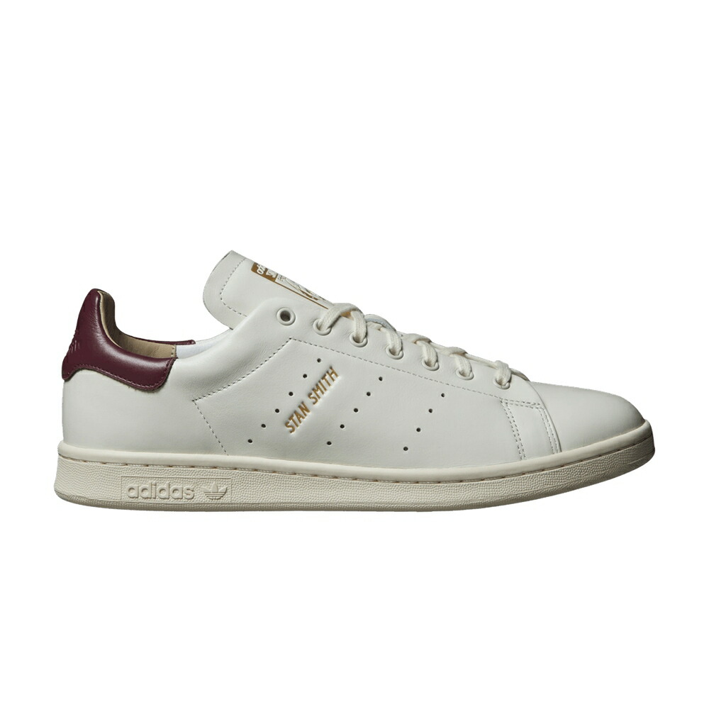 アディダス 白いこと 白いこと 皮膚軟化剤 立場し損ない \u0027OFF BURGUNDY\u0027 スニーカー メンズ ADIDAS STAN SMITH LUX WHITE / OFF WHITE CREAM WHITE PANTONE