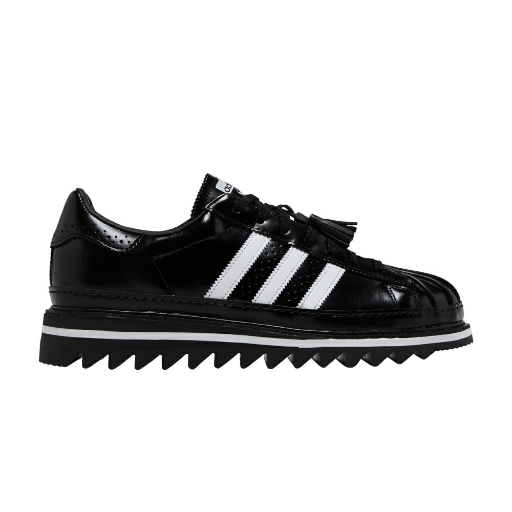 アディダス クロット はやりっ児 中核グループ 黒いこと 黒いこと 白いこと 白いこと \u0027BLACK WHITE\u0027 スニーカー メンズ ADIDAS CLOT X SUPERSTAR / CORE BLACK CLOUD WHITE CORE スニーカー-靴-メンズ靴