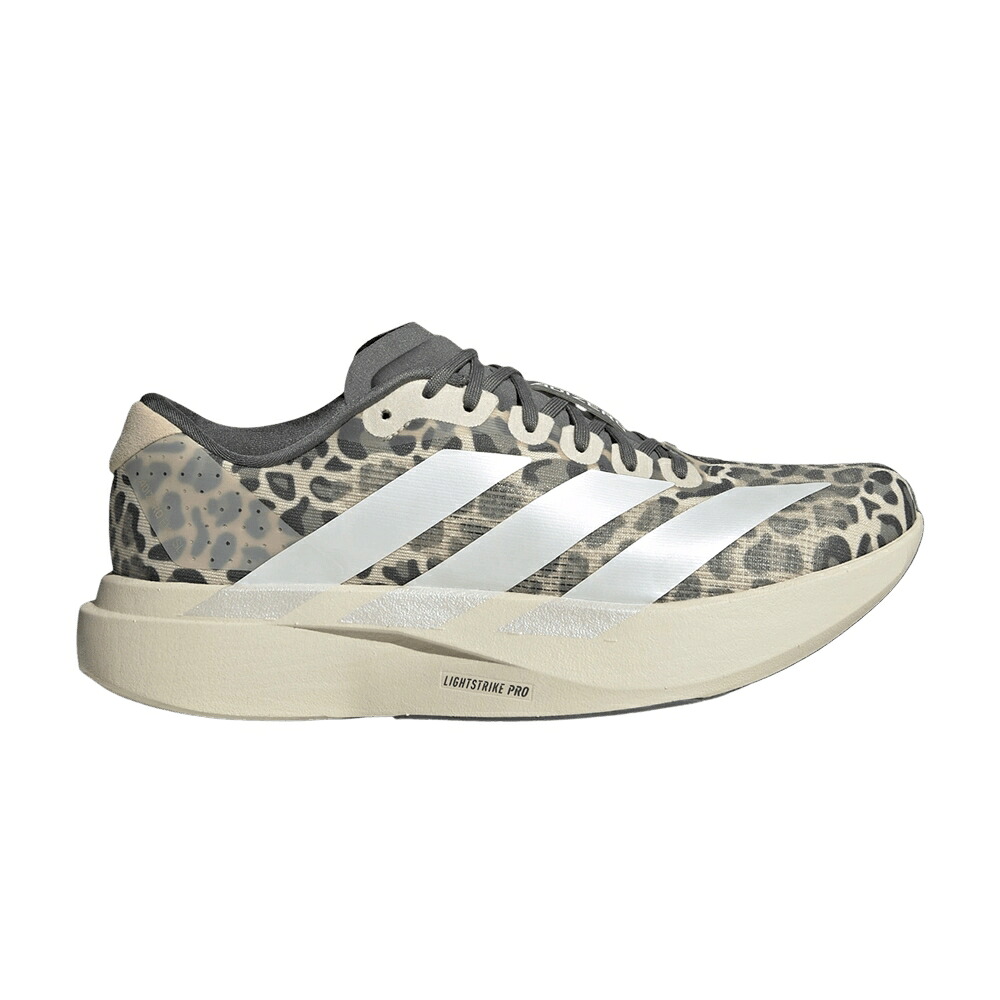 アディダス アディゼロ 皆無 薄墨色 薄墨色 \u0027CRYSTAL METALIC\u0027 スニーカー レディース ADIDAS WMNS ADIZERO EVO SL LINEN ZERO / CRYSTAL LINEN ZERO METALIC GREY