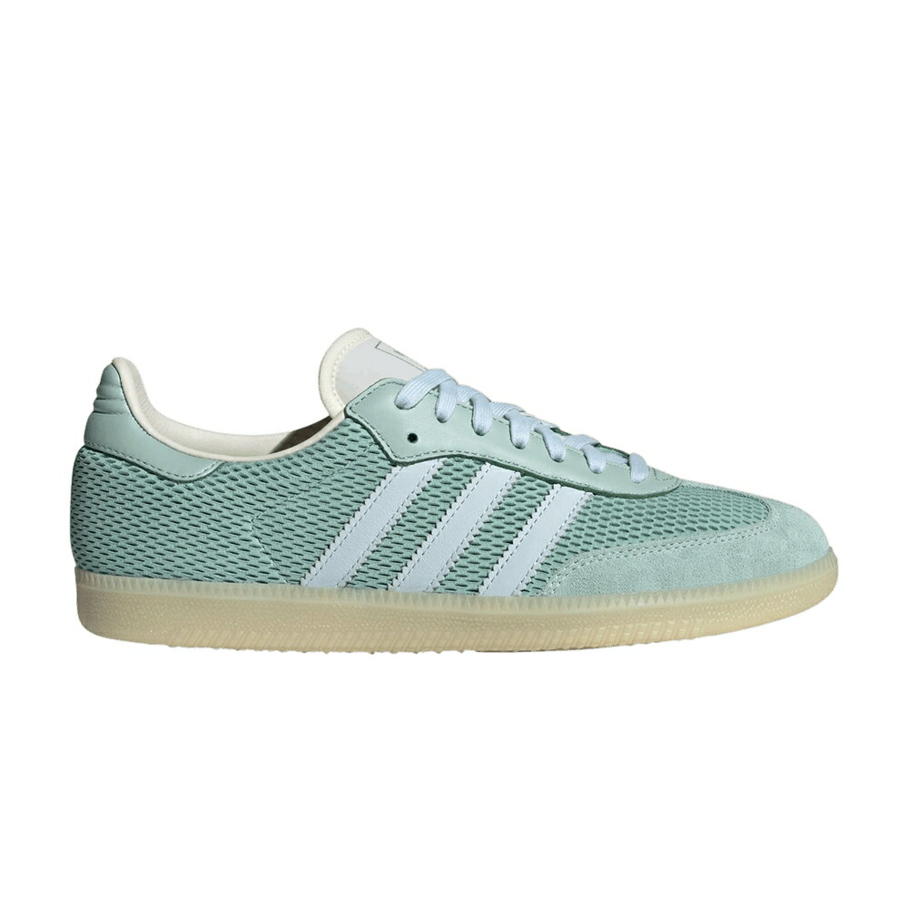 アディダス サンバ 緑 緑であること 天の原 白いこと 白いこと \u0027HAZY TINT\u0027 スニーカー メンズ ADIDAS SAMBA OG GREEN SKY / HAZY GREEN SKY TINT OFF WHITE