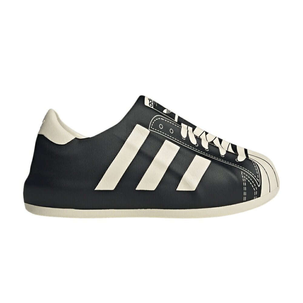 アディダス スーパースター クリーム コア 黒色 ブラック 白色 ホワイト BLACK WHITE スニーカー メンズ ADIDAS ADIFOM SUPERSTAR CREAM / CORE BLACK CREAM WHITE CORE