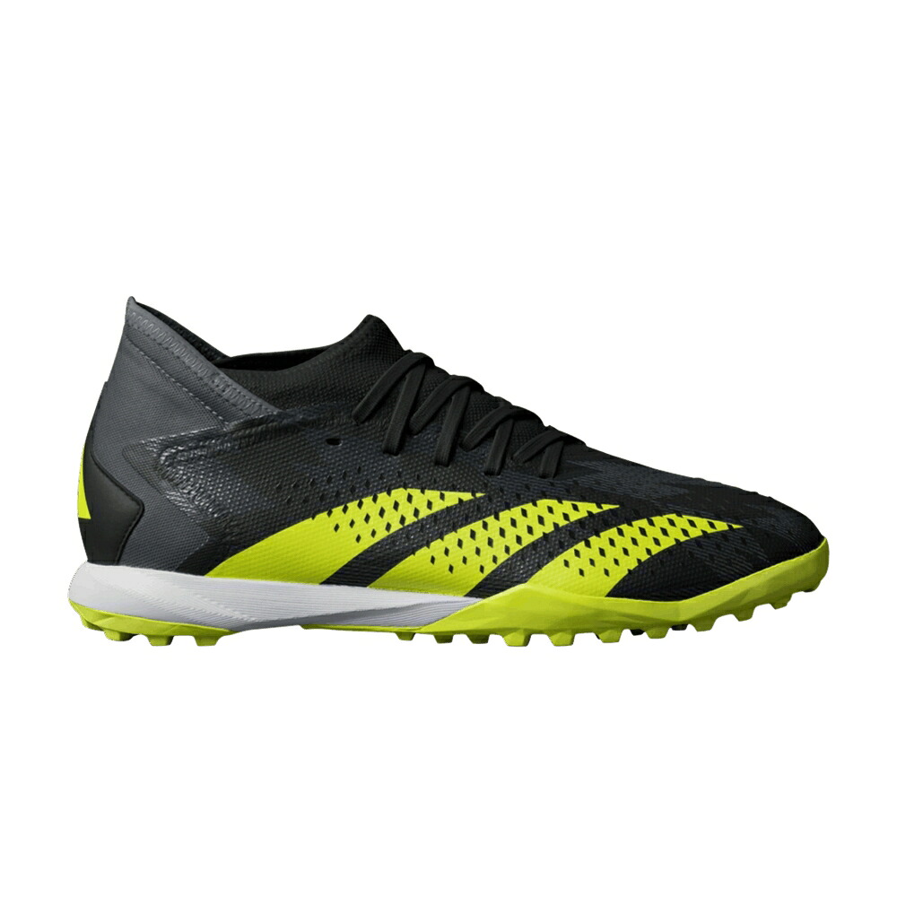 アディダス プレデター コア 黒色 ブラック チーム 黄色 イエロー INJECTION.3 'CRAZYCHARGED PACK' スニーカー メンズ ADIDAS PREDATOR ACCURACY TF / CORE BLACK TEAM SOLAR YELLOW|スニケス