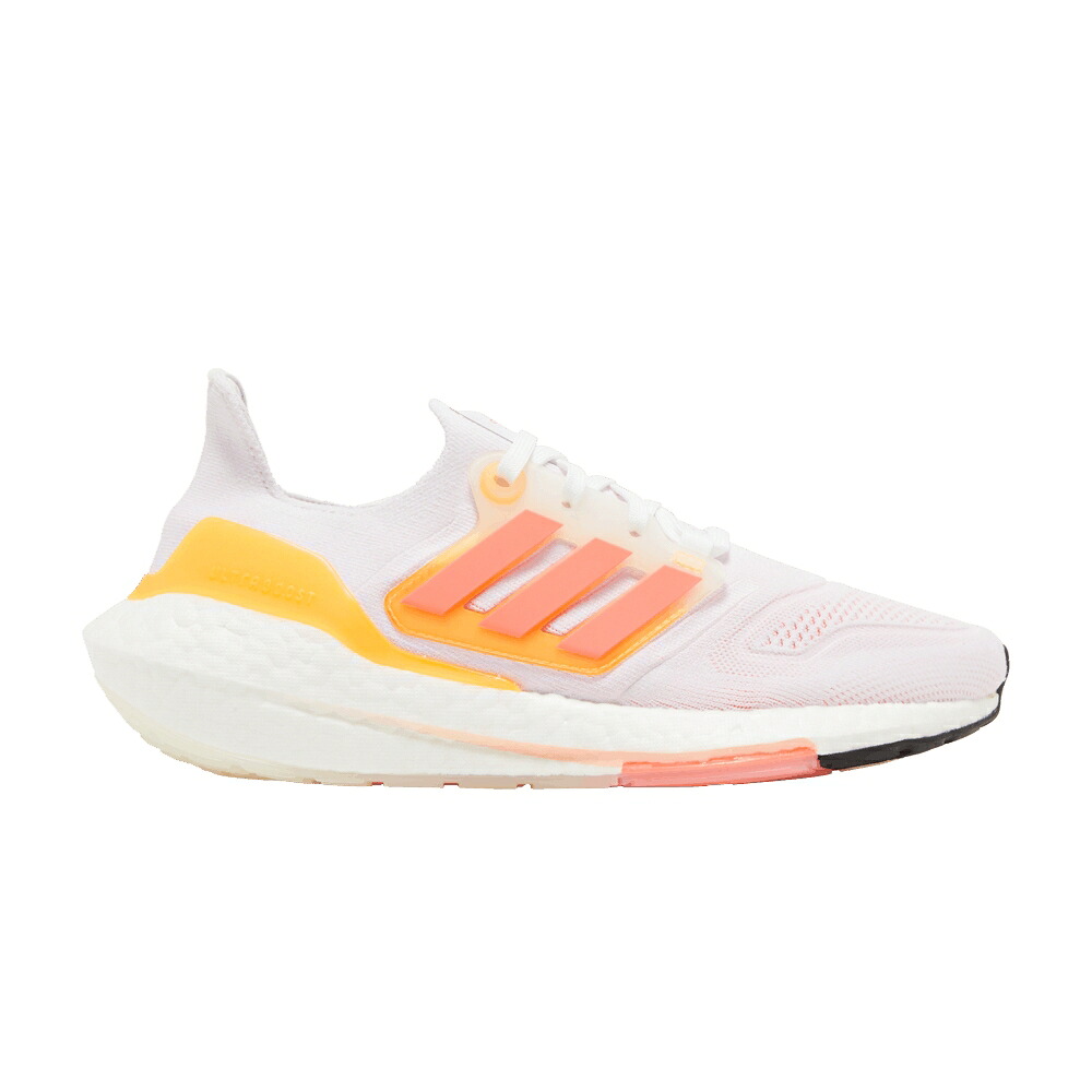 アディダス 白いこと 白いこと ターボ 橙 オレンジ色 \u0027WHITE ORANGE\u0027 スニーカー レディース ADIDAS WMNS ULTRABOOST 22 FLASH / CLOUD WHITE TURBO FLASH ORANGE