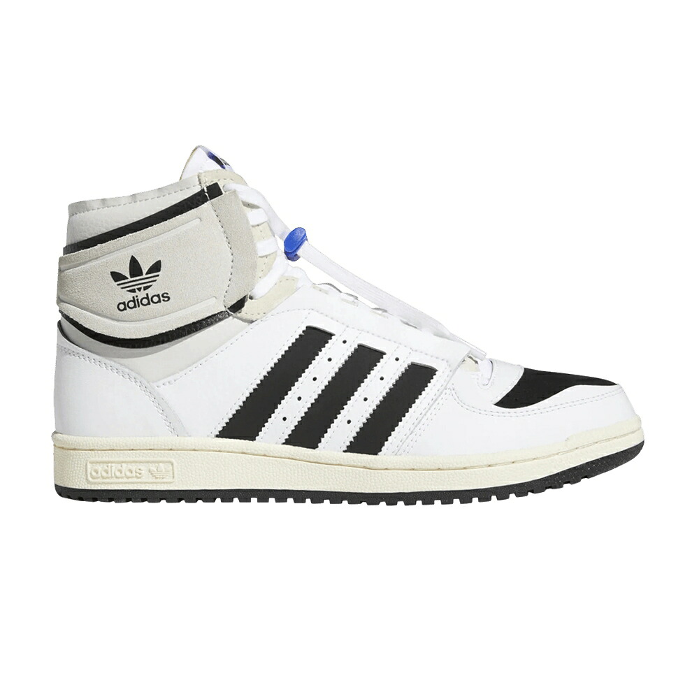 アディダス 白色 ホワイト コア 黒色 ブラック 青色 ブルー トップテン 'WHITE BLACK' スニーカー メンズ ADIDAS TOP TEN DE / CLOUD WHITE CORE BLACK BOLD BLUE