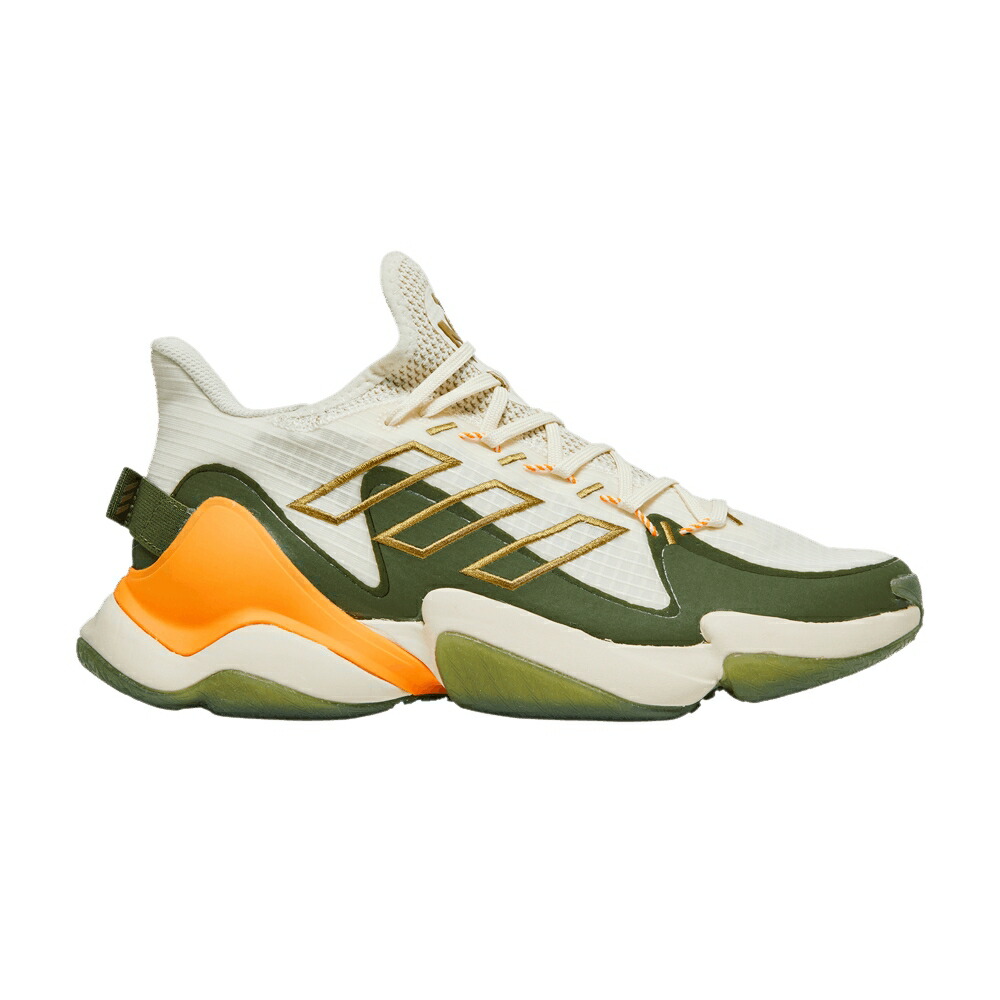 アディダス 差しひびき 白いこと 白いこと カーキ ワイルド さくら色 \u0027KHAKI GREEN\u0027 スニーカー メンズ ADIDAS MAHOMES 1 IMPACT FLX / CHALK WHITE KHAKI WILD PINK