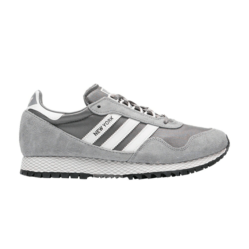 アディダス 薄墨色 薄墨色 白いこと 白いこと ニューヨーク州 \u0027GREY WHITE\u0027 スニーカー メンズ ADIDAS NEW YORK CRYSTAL / GREY FOUR CRYSTAL WHITE GREY スニーカー-靴