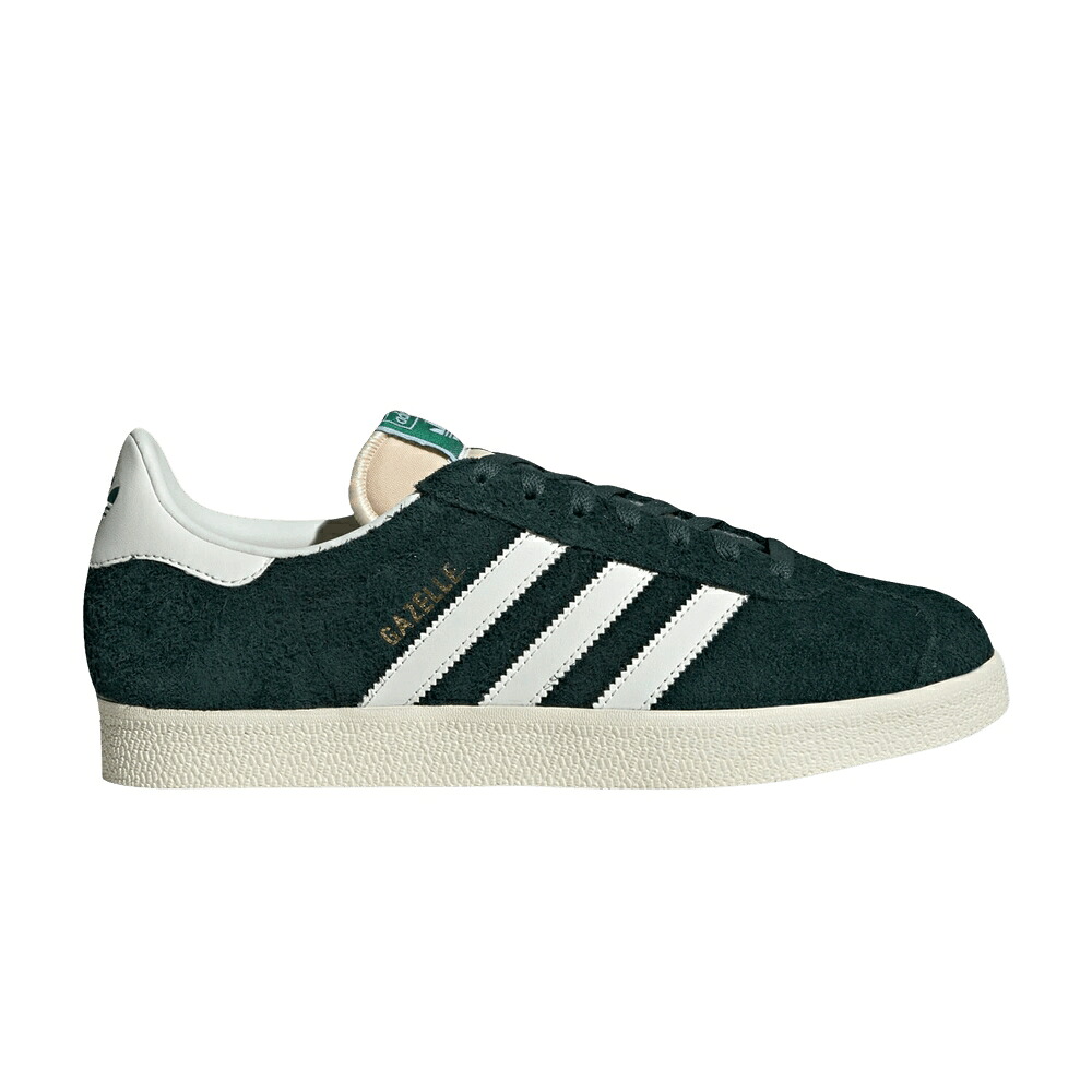 アディダス ガゼル 緑 緑であること 白いこと 白いこと 皮膚軟化剤 \u0027MINERAL GREEN\u0027 スニーカー メンズ ADIDAS GAZELLE / MINERAL GREEN OFF WHITE CREAM