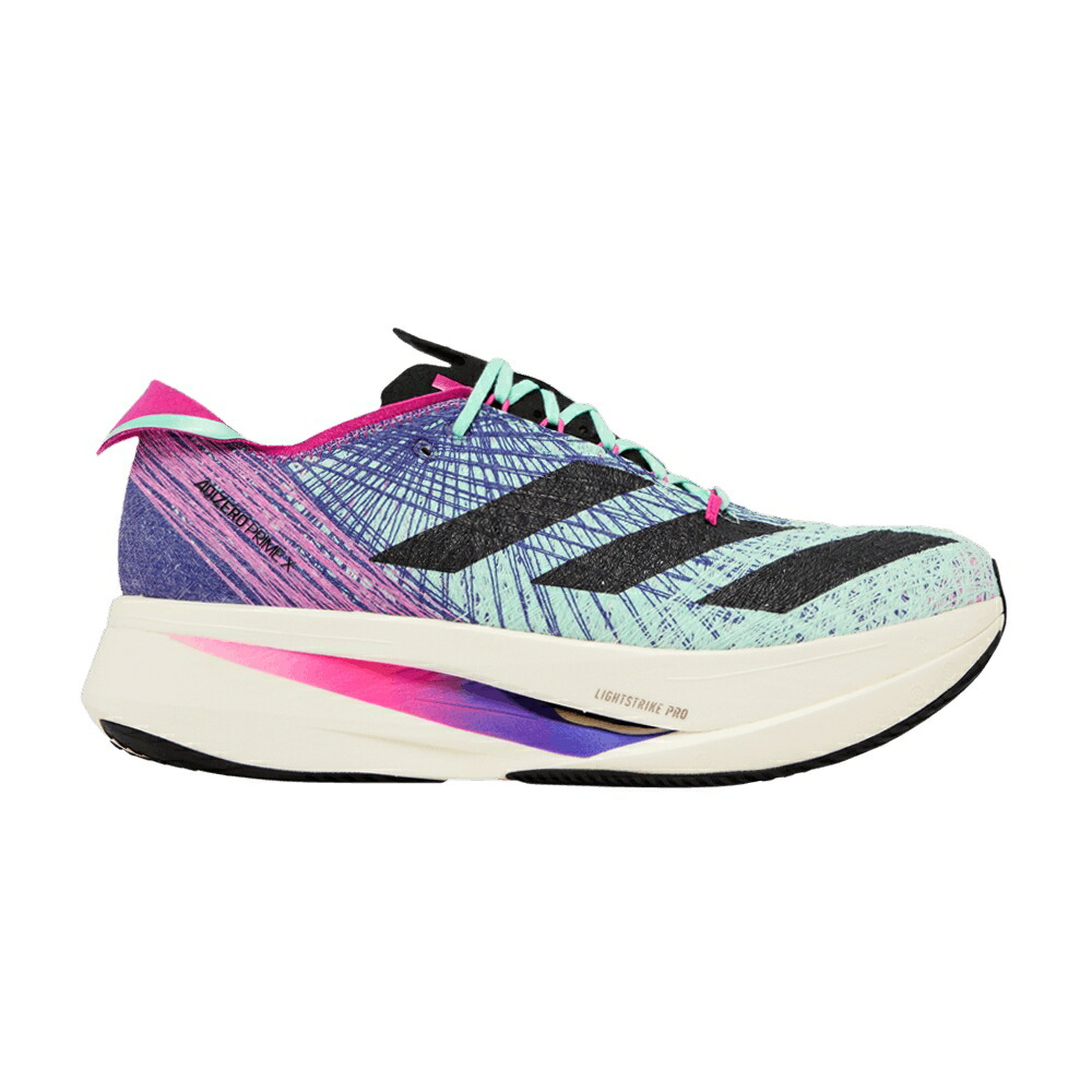アディダス アディゼロ 中核グループ 黒いこと 黒いこと \u0027PULSE MINT\u0027 スニーカー メンズ ADIDAS ADIZERO PRIME X STRUNG / PULSE MINT CORE BLACK LUCID